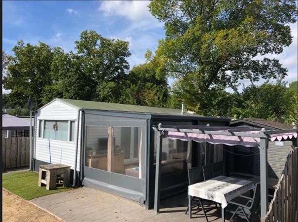 Chalet 4-6 Personen Op 5* Camping Terspegelt Эрсел Экстерьер фото